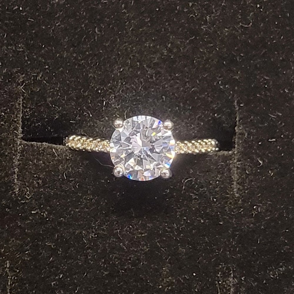 2ct Fashion Clear Stone Rings - Picture 8 of 8